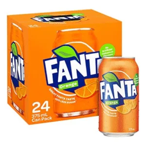 Fanta soft drink