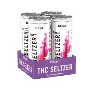 Delta 9 THC Seltzer Drink