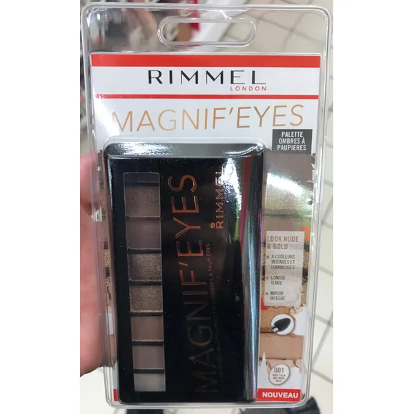 Rimmel London Magnif'Eyes 001 in 7 g retail packaging