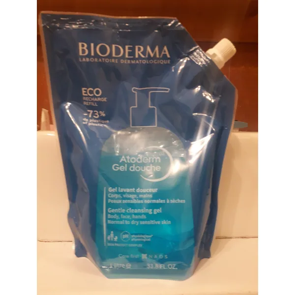 Bioderma Atoderm Gel douche (recharge in 1000 ml retail packaging