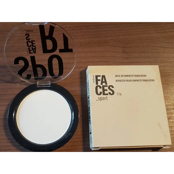 Natura Translucent pressed powder Faces Sport (refill in 5.5 g retail packaging